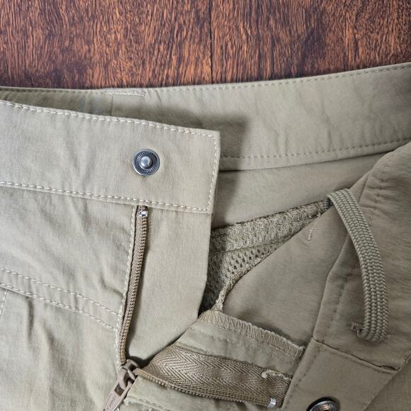 Athleta Khaki Dipper Utility Cargo Carpenter Pants - Size 4 - Style # 683761 - Picture 6 of 11